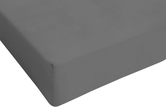 Lenzuolo Sotto con Angoli -FUMO- 100% Cotone TOP QUALITY - BIONDI HOME