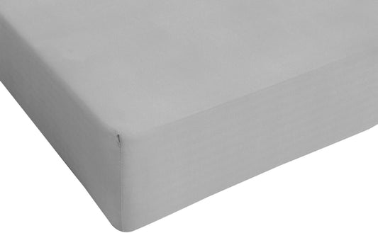 Lenzuolo Sotto con Angoli -GRIGIO CHIARO- Microfibra - BIONDI HOME