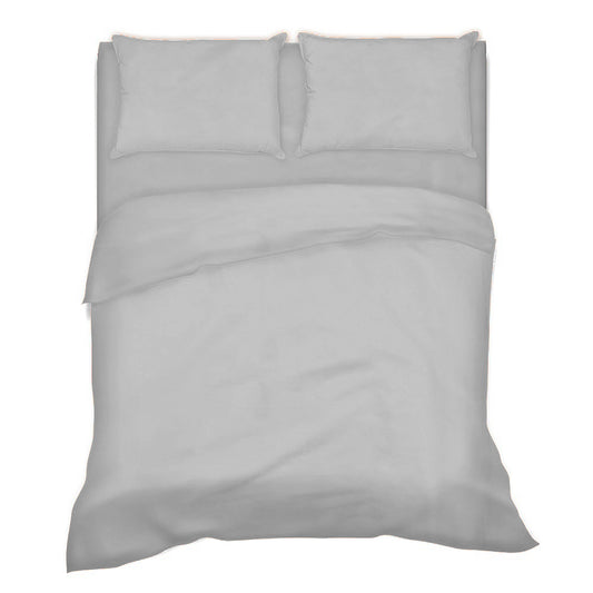 Completo Letto -GRIGIO- 100% Cotone TOP QUALITY - BIONDI HOME