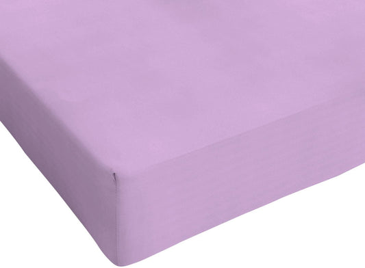 Lenzuolo Sotto con Angoli -LILLA- 100% Cotone TOP QUALITY - BIONDI HOME