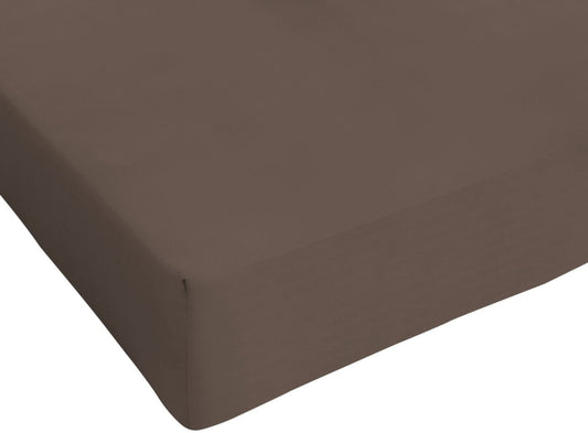 Lenzuolo Sotto con Angoli -MARRONE- Microfibra - BIONDI HOME
