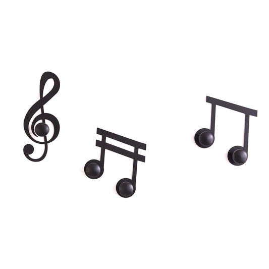 Set Appendiabiti “NOTE MUSICALI” - BIONDI HOME