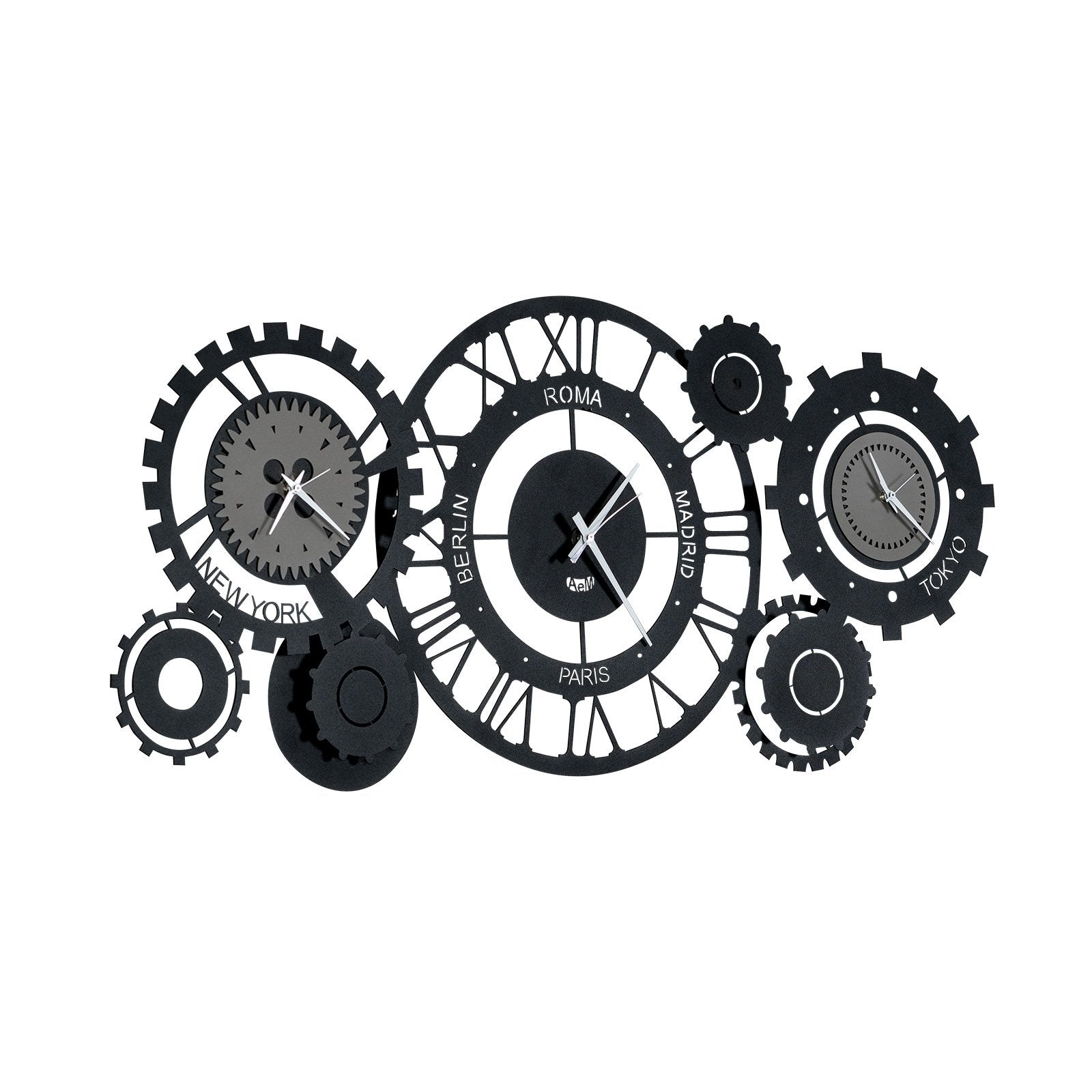 Orologio “FUSO MECCANO” 97x44cm - BIONDI HOME