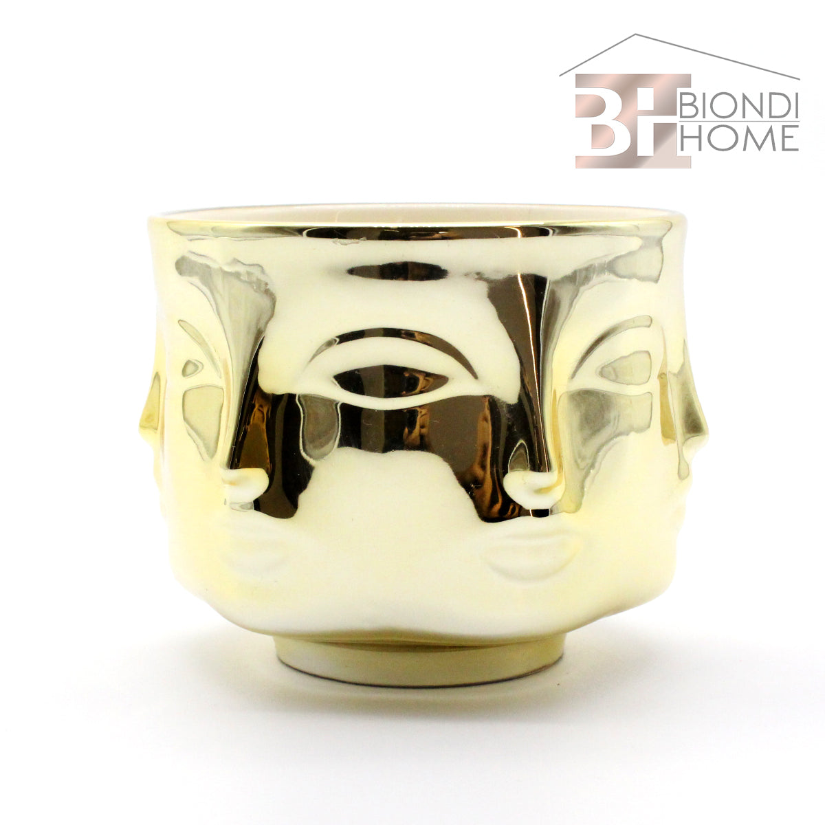 Portacandela “MULTIFACE" + Candela Profumata - BIONDI HOME
