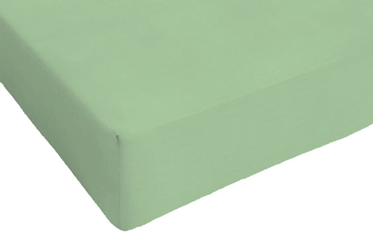 Lenzuolo Sotto con Angoli -PISTACCHIO- 100% Cotone TOP QUALITY - BIONDI HOME
