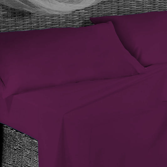 Completo Letto -PRUGNA- Microfibra - BIONDI HOME