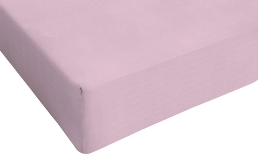 Lenzuolo Sotto con Angoli -ROSA ANTICO- 100% Cotone TOP QUALITY - BIONDI HOME