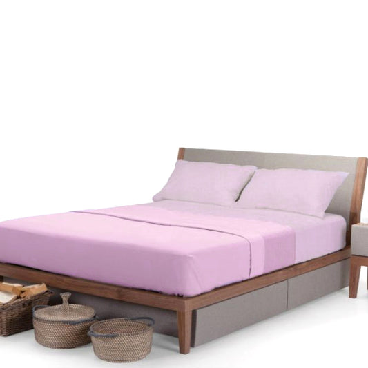 Completo Letto -ROSA- 100% Cotone (3 misure) - BIONDI HOME