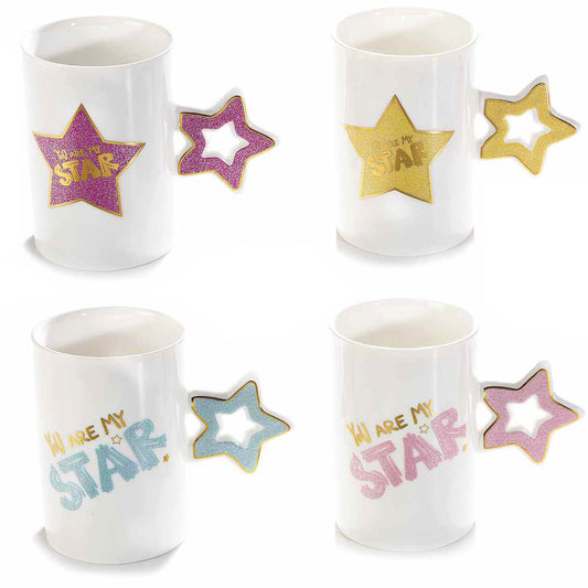 SET Tazze “STAR” (4pz) - BIONDI HOME