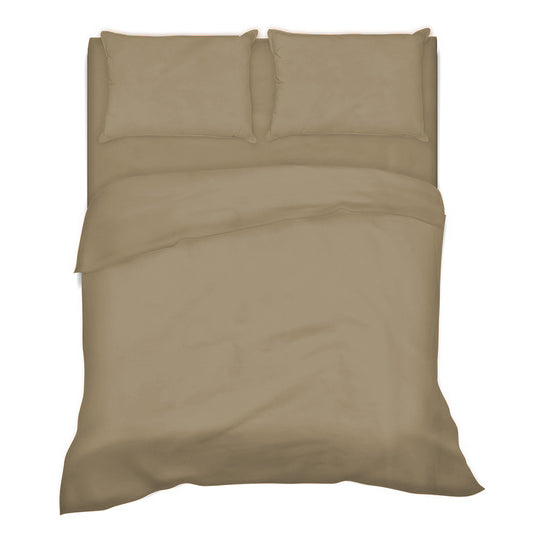 Completo Letto -TORTORA- 100% Cotone TOP QUALITY - BIONDI HOME