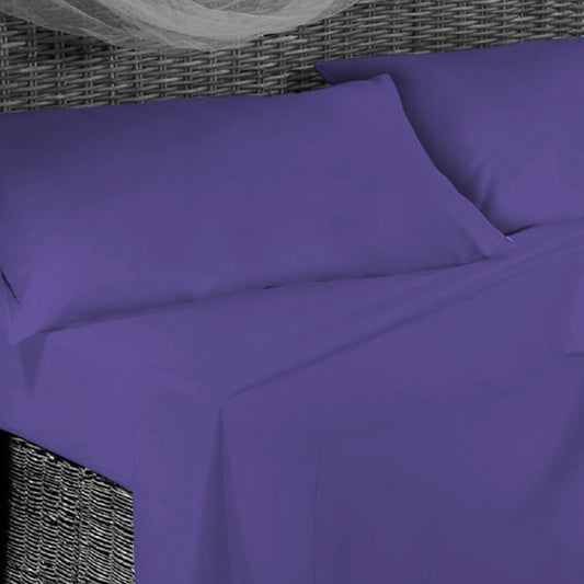 Completo Letto -VIOLETTO- Microfibra - BIONDI HOME