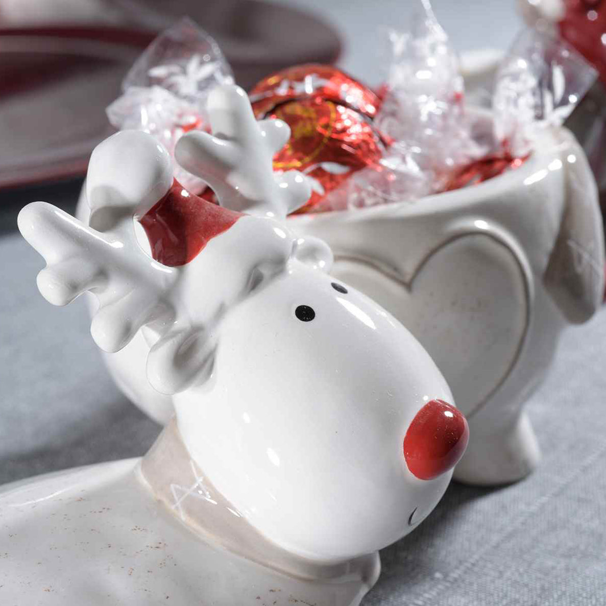 Barattolo Porta Dolci “RENNA SWEET” - BIONDI HOME